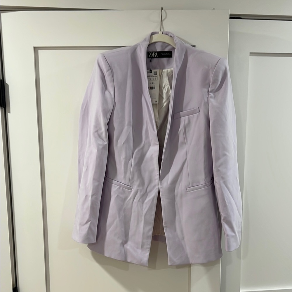 Zara Women's Light Purple Blazer